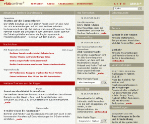 rbb-online.de: Willkommen beim rbb | rbb Rundfunk Berlin-Brandenburg
rbb Rundfunk Berlin-Brandenburg