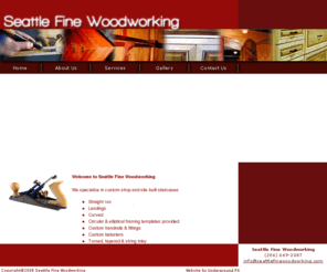 seattlefinewoodworking.com: Seattle Fine Woodworking - Custom shop built and site built staircases
