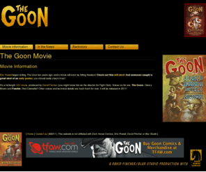 goonmovie.com: The Goon (By Eric Powell) Will Be In Theaters In 2011!
The Goon movie will be at the movies. Dark Horse brings us this supernatural muscle-bound brawler, and everbody's favorite; zombies!