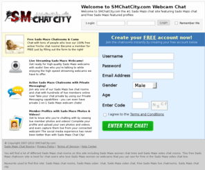 smchatcity.com: Sado Mazo Chat City - Free Sado Mazo Webcam Chat, Sado Mazo Video Chat Rooms
Meet at SMChatCity.com, where you have free Sado Mazo Video Chat service. 100% free Sado Mazo chatting. Signup now!