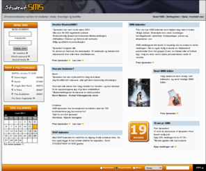 studentsms.no: StudentSMS.no nyttige mobiltjenester -
Prøv våre SMS og WAP planleggingsverktøy for elever og lærere: Send sms til mange samtidig, web kalender, wap kalender samt gratis bilder og animasjoner. Besøk studentsms for nye og spennende mobiltjenester