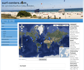 surf-centers.com: find a surf-center for wind- and kitesurfing in europe
surf-centers.com - find a surf-center for kitesurfing and windsurfing around the world