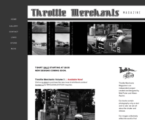 throttlemerchantsmag.com: Throttle Merchants Magazine
Throttle Merchants Magazine is a hot rod photo book created by Matt Porter and Aileen Aquino