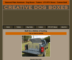 Creativesportssupply.com: Creative Dog Boxes - Diamond Plate Aluminum