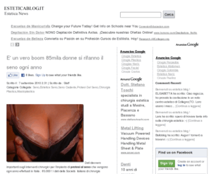 esteticablog.it: Estetica Blog
Il blog dell' estetica