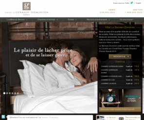 germaindominion.com: Hôtel Vieux-Québec - Hôtel Boutique Québec | Hôtel Le Germain-Dominion
Situé au cœur d'un quartier riche de son passé et de sa table, l'hôtel est prétexte à mille découvertes: demeures ancestrales, boutiques pittoresques, cafés et restaurants animés... Vous ne le quitterez que pour mieux y revenir.