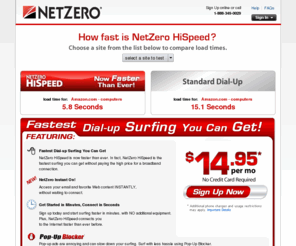 highspeedchallenge.com: NetZero - Free Dial Up Internet Service - High Speed ISP - Net Zero Internet Provider - Netzero.com - NetZero HiSpeed 3G Compare
