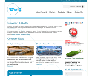 nova-q.com: Nova-q
Our goal is to be the leading solutions provider in the Irish Chemical sector by delivering innovative solutions to the challenges and problems you face