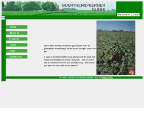 dkgimplement.com: Guenthenspberger Farms Home Page
You can buy a Cole pumpkin planter from DKG Implement