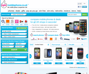 rightcomparison.com: Compare Mobile Phones, Deals & Contracts - Mobile Phone Comparison Site
Mobile Phones: Compare mobile phone deals to find the best contracts from over 1,000,000 phone offers. The Mobile Phone Comparison Site - Best mobile phone deals and contracts UK. Compare and save with Rightmobilephone.co.uk