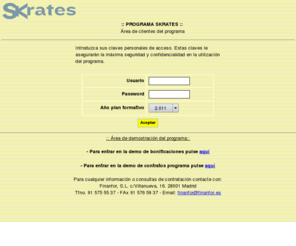 skrates.com: Programa Skrates para la gestión de la formación

