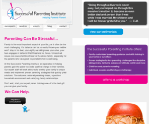 successfulparentinginstitute.com: Successful Parenting Institute, Wilmington, NC – Parenting & Child Discipline Guidance
Parenting can be stressful. The Successful Parenting Institute specializes in child discipline strategies and parenting skills training to improve your family relationships.