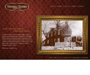 vennelltavern.org: VENNELL TAVERN  |  PENNSAUKEN, NEW JERSEY
Vennell Tavern is an 18th century vernacular tavern house built circa 1792. It serves as a lone remaining viable structure depicting a bygone era when Pennsauken was a recreation and resort area. Presently, it hosts events by the Vennell Tavern Committee. It will be restored as a house-museum highlighting local history and culture.