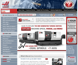 bertshtecblog.com: Haas Automation, Inc. | CNC Machine Tools | The Leader in CNC Machine Tool Value
The largest CNC machine tool builder in the Western World, Haas Automation manufactures a full line of CNC vertical machining centers(VMC), CNC horizontal machining centers(HMC), CNC lathes, CNC rotary tables and 5C indexers.