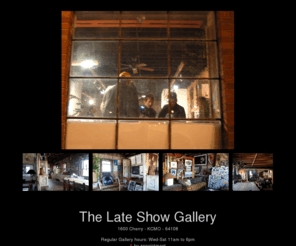 lateshowgallery.com: The late show Gallery of Kansas City
