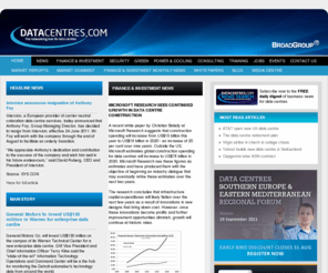 datacentres.com: Welcome to Datacentres.com
The latest on the data centre market on datacentres.com