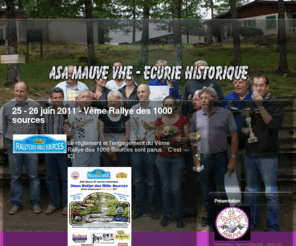 asamauvevhe.com: asa mauve vhe
sport automobile - véhicules sportifs historiques - rallye cartographique - limousin - 