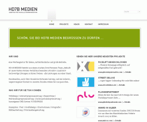 hd7b.de: HD7B MEDIEN - Werbeagentur Unterfranken Würzburg Schweinfurt Haßfurt Königsberg.  Webdesign, Shopsysteme, Grafikdesign, Internetprogrammierung
Werbeagentur in Königsberg Würzburg Schweinfurt. Webdesign | Internetprogrammierung | Shopsysteme |Multimediaprogrammierung | Suchmaschinenoptimierung |Konzeption | Text | Grafikdesign | Illustrationen | Fotografie | Bildbearbeitung | Printmediengestaltung