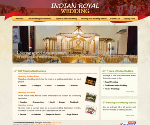 indianroyalwedding.com: Wedding in Rajasthan, Wedding in Kerala, Wedding in Goa
wedding in rajasthan, wedding in kerala, wedding in goa, royal wedding india, traditional indian wedding, theme weddings