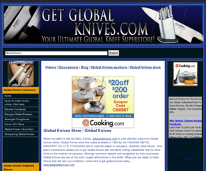 getglobalknives.com: Global Knives Store | Global Knives
Global Knives online store. Buy Global Knives online at the Internets Premier Global Knives Store