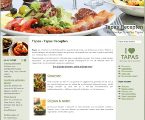 tapas-recepten.com: Tapas - Tapas Recepten
Tapas Recepten: Tapas zijn gezonde kleine spaanse snacks. Tapas zijn uiterst geschikt om een gezellige avond compleet te maken.