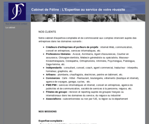 defeline.com: Cabinet de Féline d expertise - comptable et de commissariat aux comptes, Odat de Féline : un expert-comptable commissaire aux comptes  à votre service à Paris !
