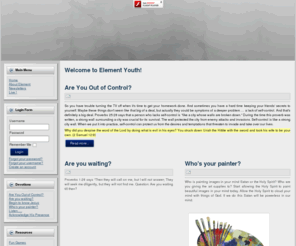 element-youth.org: Welcome to Element Youth!
Joomla! - the dynamic portal engine and content management system