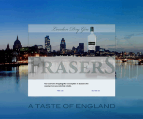 frasers-gin.com: Frasers - London Dry Gin - HOME
