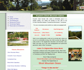 Clinchmountainlookout Com Krystal S Clinch Mountain Cabins Thorn