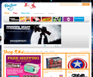 plays-kool.org: Hasbro Toys, Games, Action Figures and More...
Hasbro Toys, Games, Action Figures, Board Games, Digital Games, Online Games, and more...