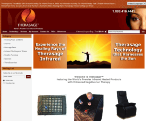 therasage.com: Welcome to Therasage LLC  - Feel the Heat!
