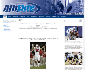 athletestrainhere.net: NEWS at Athelite
Athletes train here