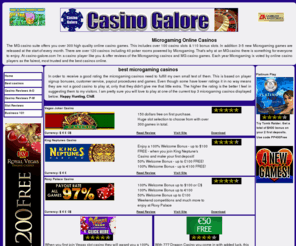 microgaming casinos online