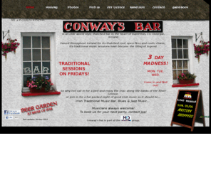 conwaysbar.com: Conways Bar, Ramelton, Co. Donegal, Ireland
Conways Bar is an olde world style thatched bar in the heart of Ramelton,Co. Donegal,Ireland