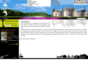 domaine-de-chambord.com: Domaine National du Château de Chambord - Chambord
Présentation du château et de son environnement. Informations pratiques et prestations proposées.