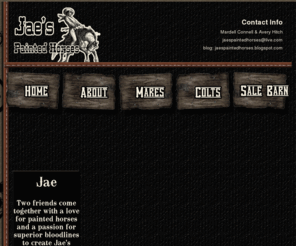 jaespaintedhorses.com: Home
Joomla! - the dynamic portal engine and content management system