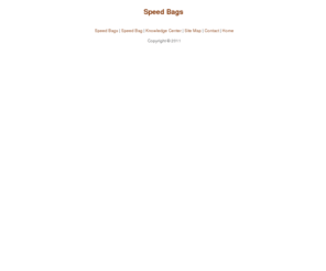 speed-bags.net: Speed Bags
Speed Bags
