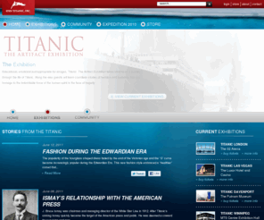 titanic-online.com: RMS TITANIC, INC
RMS Titanic, Inc. corporate information and the official Titanic archive.