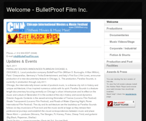 bulletprooffilm.com: Welcome - BulletProof Film Inc.
