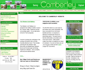 camberley.org.uk: www.camberley.org.uk - Welcome to Camberley Community Website
Virginia Water community website - your source for local information  make sure you are on it