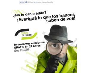 datoslimpios.org: [INFO] Usted Podrá Salir del Veraz, y del BCRA en tan Solo 5 Días. .: Datos Limpios :.
Datos Limpios: Salir del Veraz, BCRA y de Cualquier Base de Deudores. Podemos Ayudarlo en Solo 5 Días!, Categoría: Proteccion de Datos Personales, Pages: 30