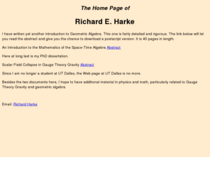 harke.org: Richard Harke's Homepage
