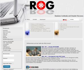rog.de: ROG - GmbH Business Continuity und Disaster Recovery
Die ROG GmbH ist Ihr Partner für Business Continuity und Disaster Recovery.