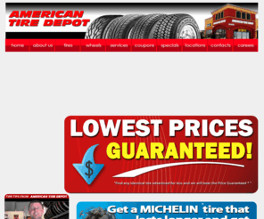 americantiredepot.com: Best Automobile Tires, Americas Tire, Pirelli, Michelin, Hankook Tires
Best Automobile Tires & Wheels- Offers affordable car tires in Southern California including Burbank, Glendale, Los Angeles, Long Beach, Van Nuys, Santa Monica, and Whittier.