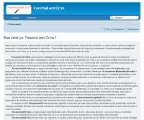 forumulanticriza.ro: Forumul antiCriza • Forumul antiCriza - Bun venit pe forum!
