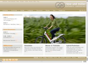 r-m.de: riese und müller - Hersteller vollgefederter Fahrräder, Pedelecs, Falträder, E-Bikes
riese und müller ist Hersteller vollgefederter Fahrräder