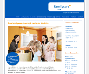 familycareberlin.de: Dr. Knig - Arzt fr Kinder- und Jugendmedizin
Arzt fr Kinder- und Jugendmedzin in Berlin Friedrichshain