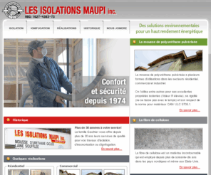 isolationsmaupi.com: Isolations Maupi à St-Jérôme, Mirabel, Blainville et Ste-Thérèse
Les Isolations Maupi Inc.