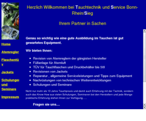 tss-bonn.de: Tauchtechnik und Service Horst Schulte Bonn
