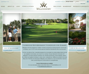 willoughbygolfclub.com: Willoughby Golf Club  private golf community in Stuart, FL
Imagine a private golf community with only 375 single family homes and members who care as much about each other as they do about their golf game. Play our championship Arthur Hills' golf course on 403 peaceful acres on South Florida's Treasure Coast and still be only minutes from beaches, marinas, restaurants, stores, and historic downtown Stuart Florida.